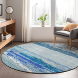 dalyn trevi tv8 blue rug