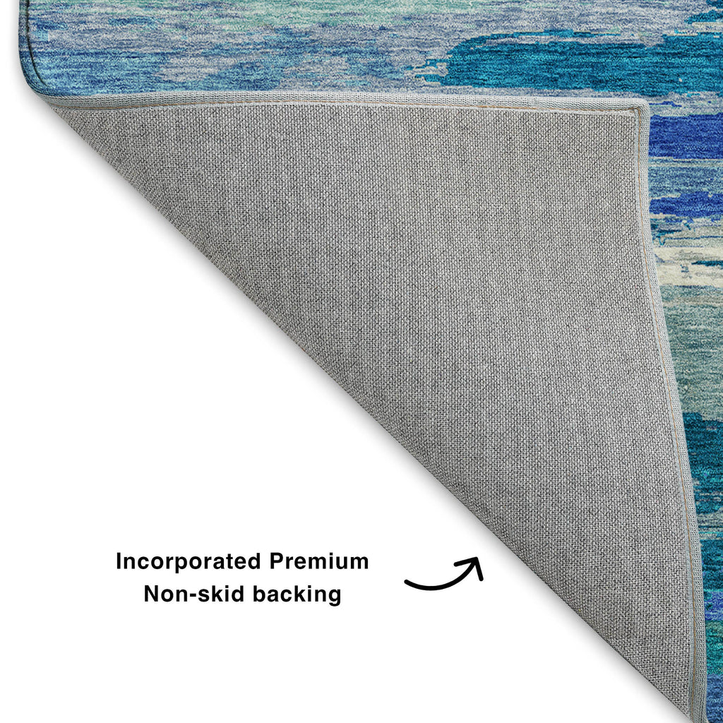 dalyn trevi tv8 blue rug