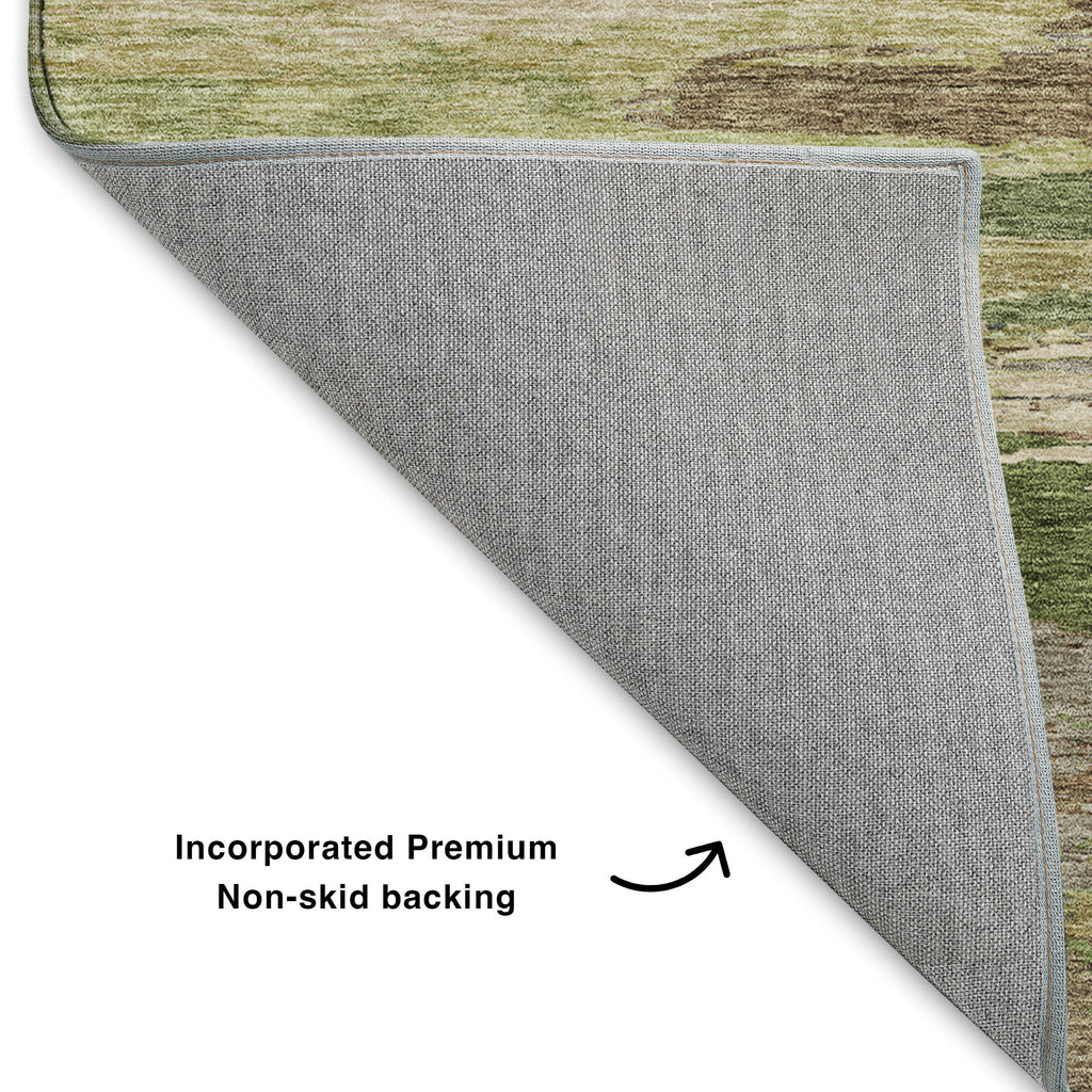 dalyn trevi tv8 olive rug