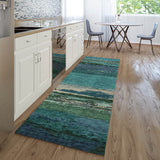 dalyn trevi tv8 teal rug