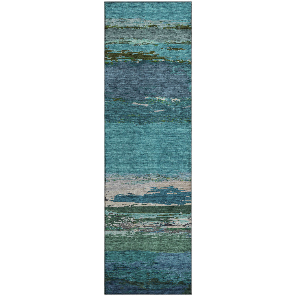 dalyn trevi tv8 teal rug