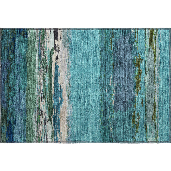 dalyn trevi tv8 teal rug
