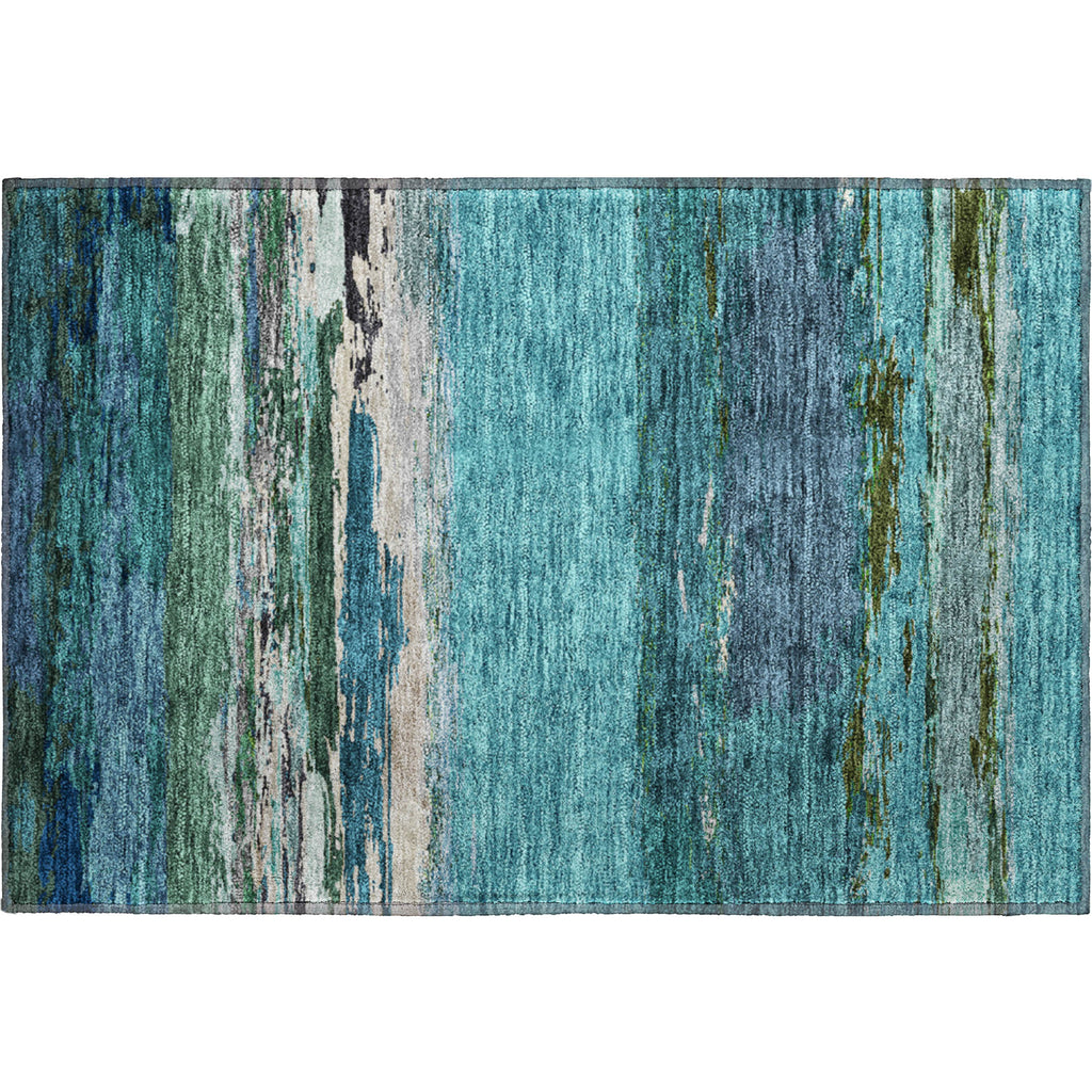 dalyn trevi tv8 teal rug