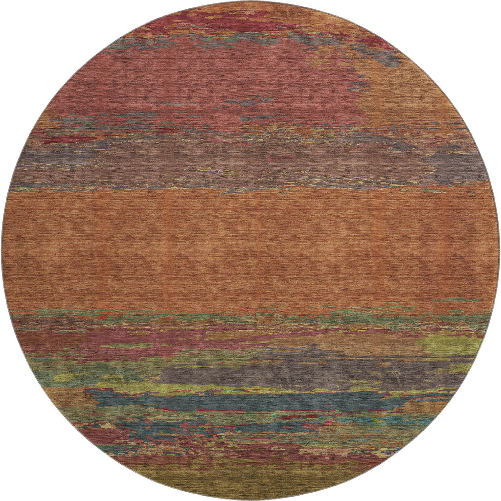 dalyn trevi tv8 terracotta rug