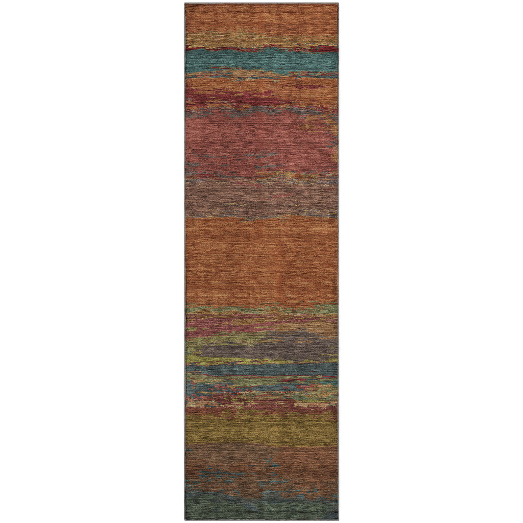 dalyn trevi tv8 terracotta rug