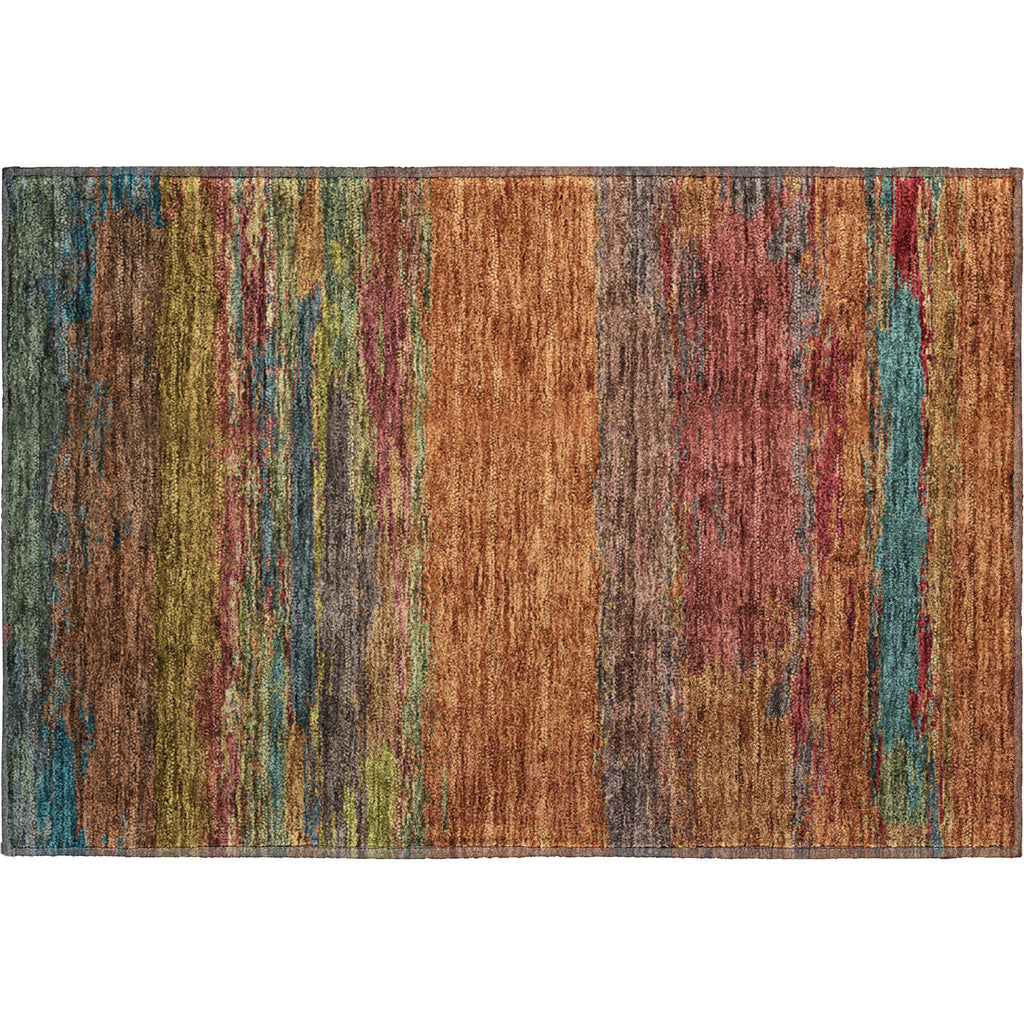 dalyn trevi tv8 terracotta rug