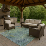 dalyn trevi tv9 blue rug