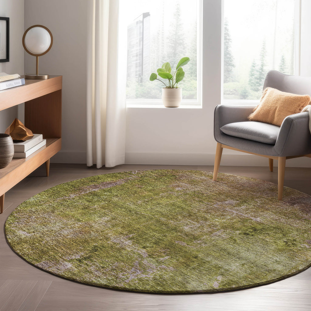 dalyn trevi tv9 green rug