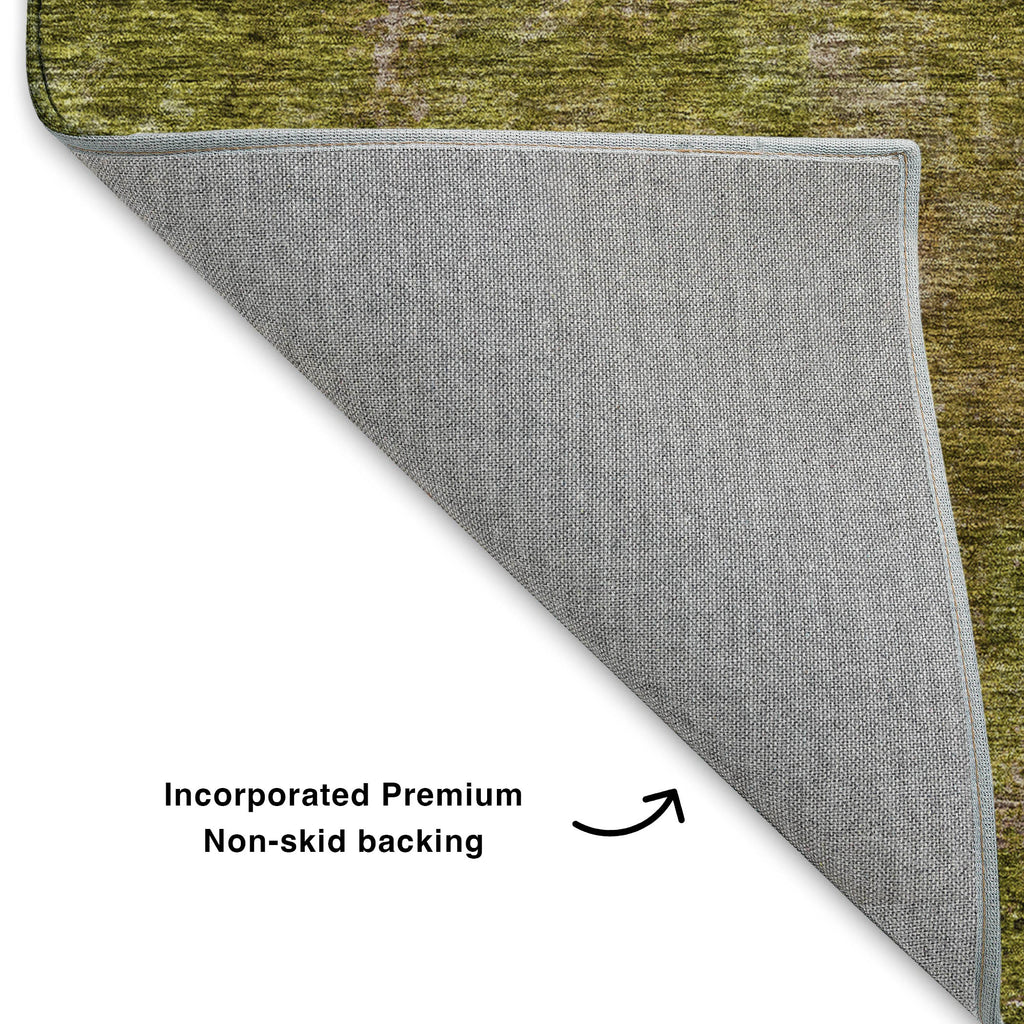 dalyn trevi tv9 green rug