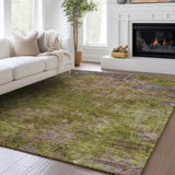 dalyn trevi tv9 green rug