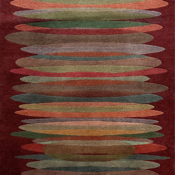 Tibet Rug Company 100 CT Tall  Stack Red Rug
