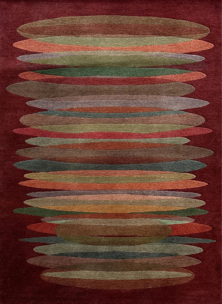 Tibet Rug Company 100 CT Tall  Stack Red Rug
