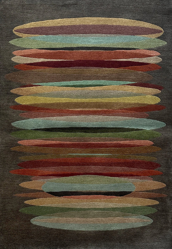 Tibet Rug Company 100 CT TALL STACK Grey Rug