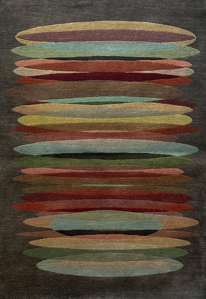 Tibet Rug Company 100 CT TALL STACK Grey Rug