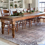 Hauteloom Jill JILL Dark Brown Machine Made Polyester Rug