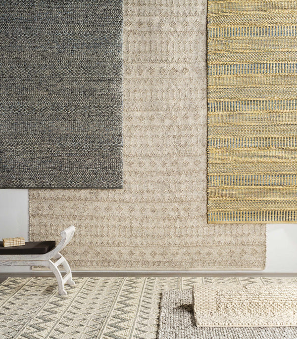 Hauteloom Whittington ANTIG Cream Woven/Flatwoven Wool Rug