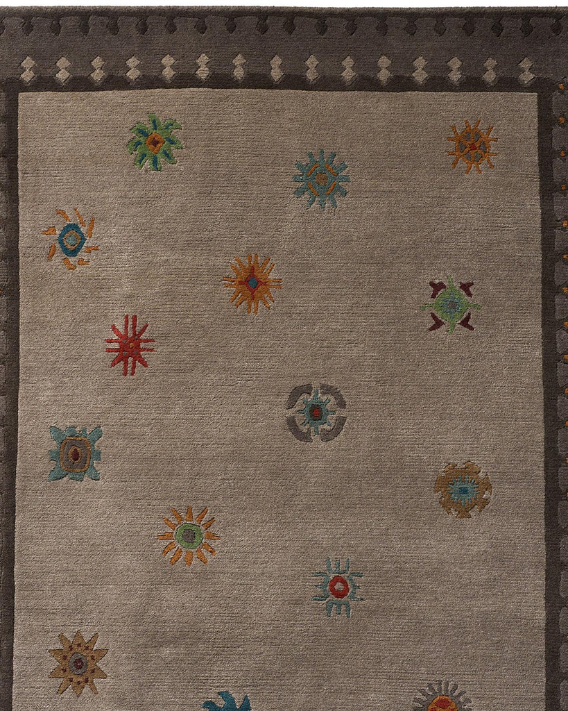 Tibet Rug Company Sun SOL Ash Rug