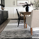 Hauteloom Tideswell TIDE Black Woven/Flatwoven Wool Rug