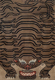 tibet rug company 60 ct tiger pelt mocha rug