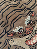 Tibet Rug Company 60 CT Tiger Pelt Mocha Rug