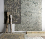 Hauteloom Virginville VRGN Charcoal Hand Tufted Wool Rug