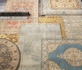 Hauteloom Logville LOGV Mauve Hand Tufted Wool Rug