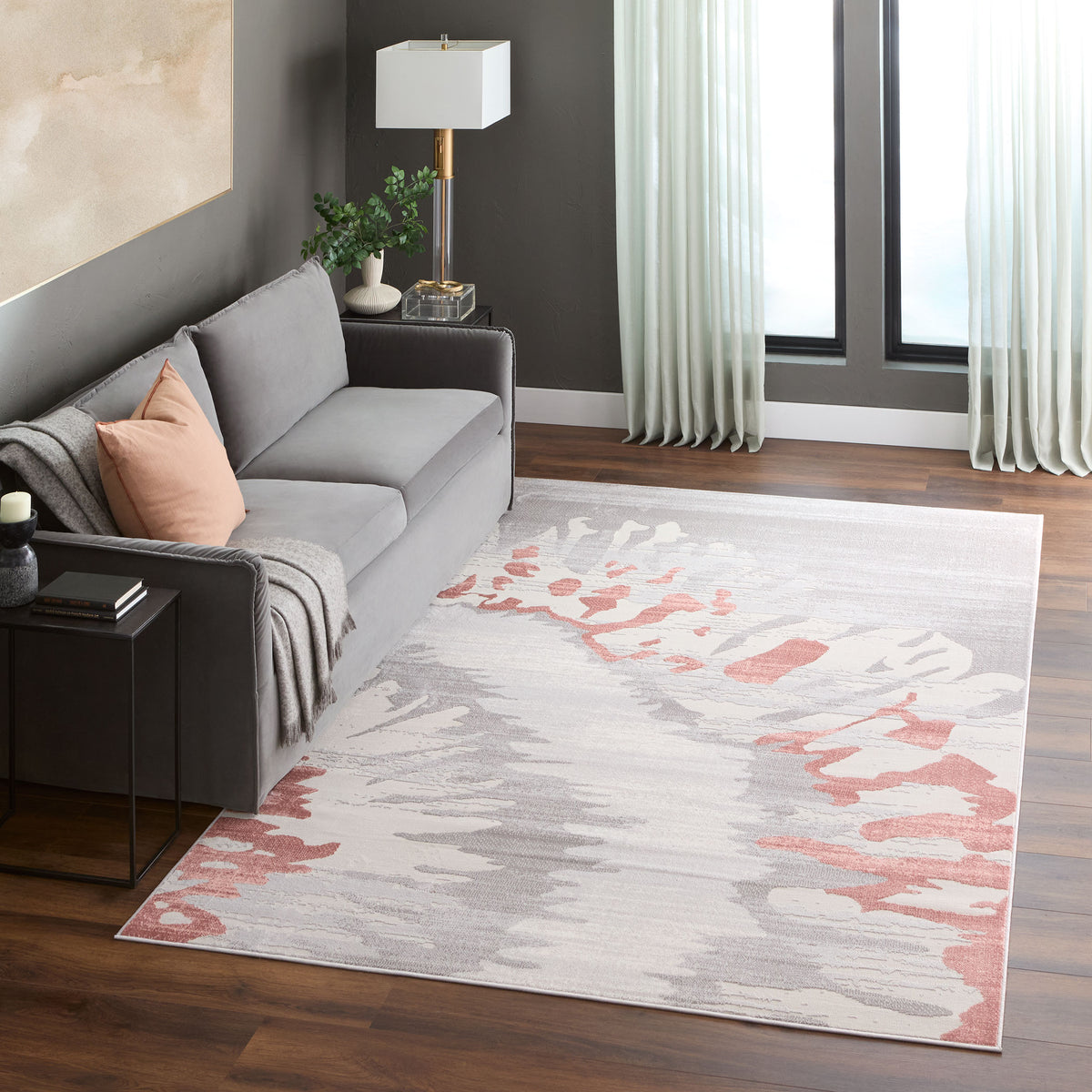lavin betsi u5007 pink rug