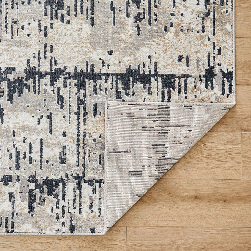 lavin jasmine u5016 black rug
