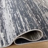 lavin jasmine u5017 black rug