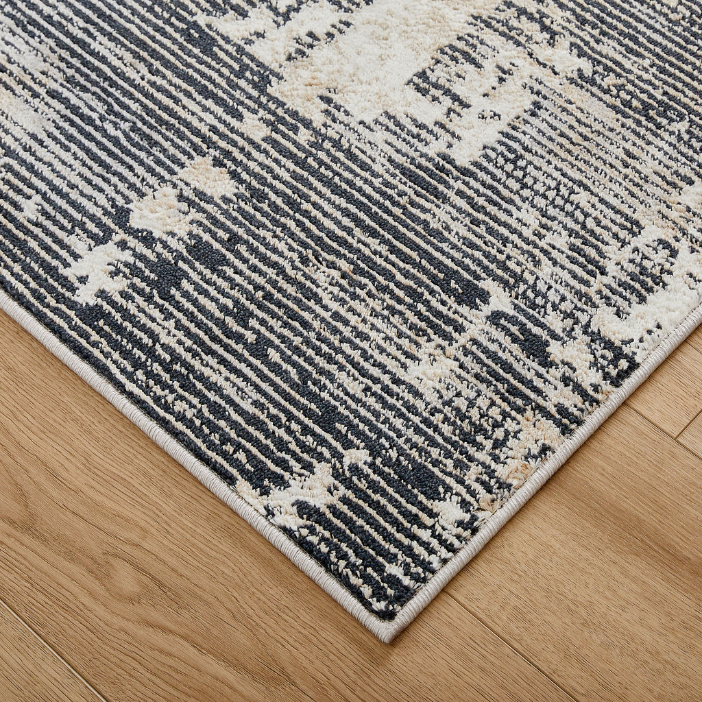 lavin jasmine u5018 black rug
