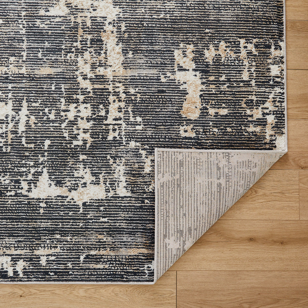 lavin jasmine u5018 black rug