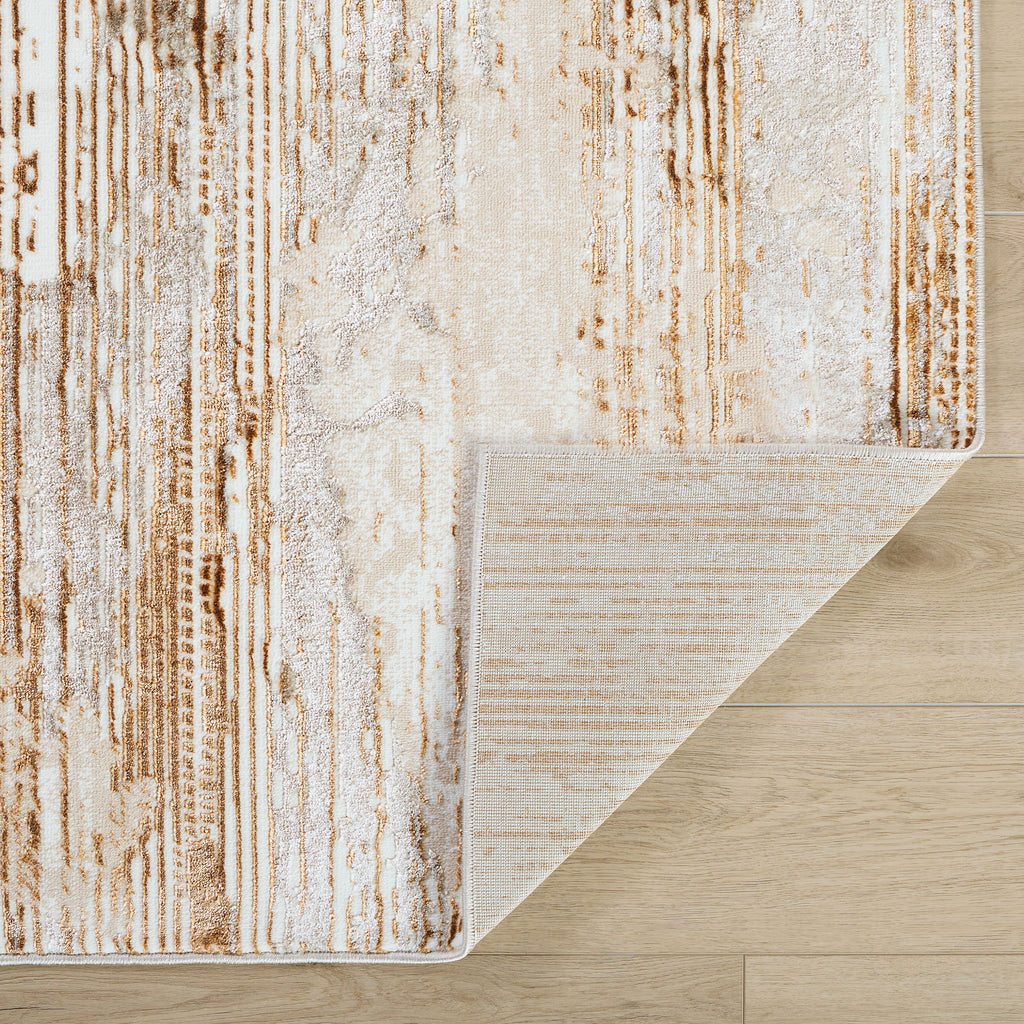 lavin melet u5021 gold rug