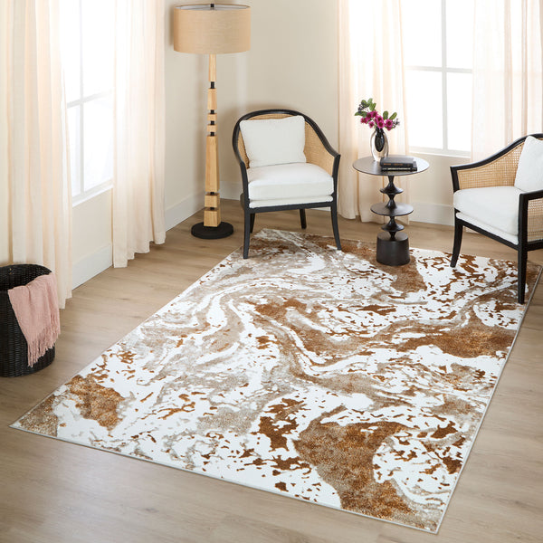 lavin melet u5025 orange rug