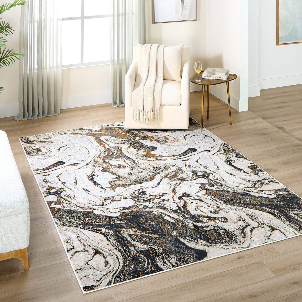 lavin artema u6001 brown rug