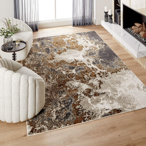 lavin artema u6005 brown rug