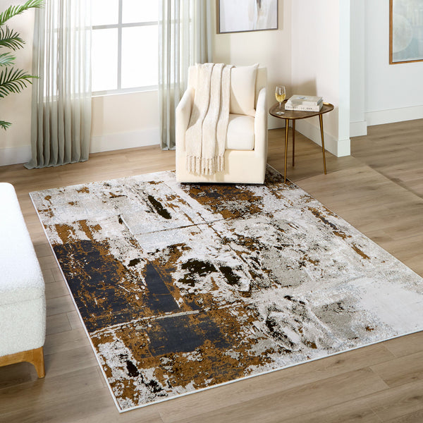 lavin artema u6009 brown rug