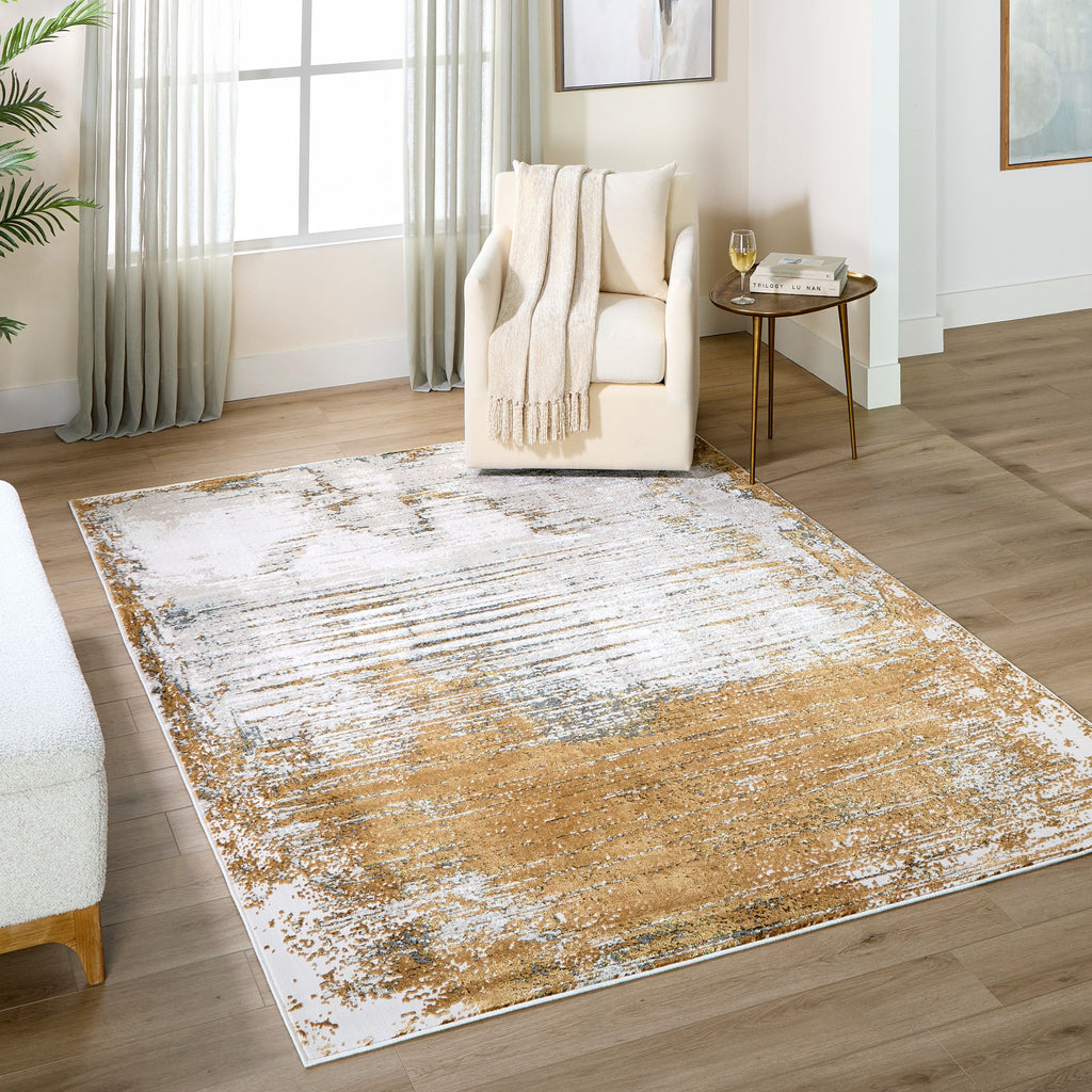 lavin artema u6011 gold rug