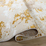 lavin sibel u7003 gold rug
