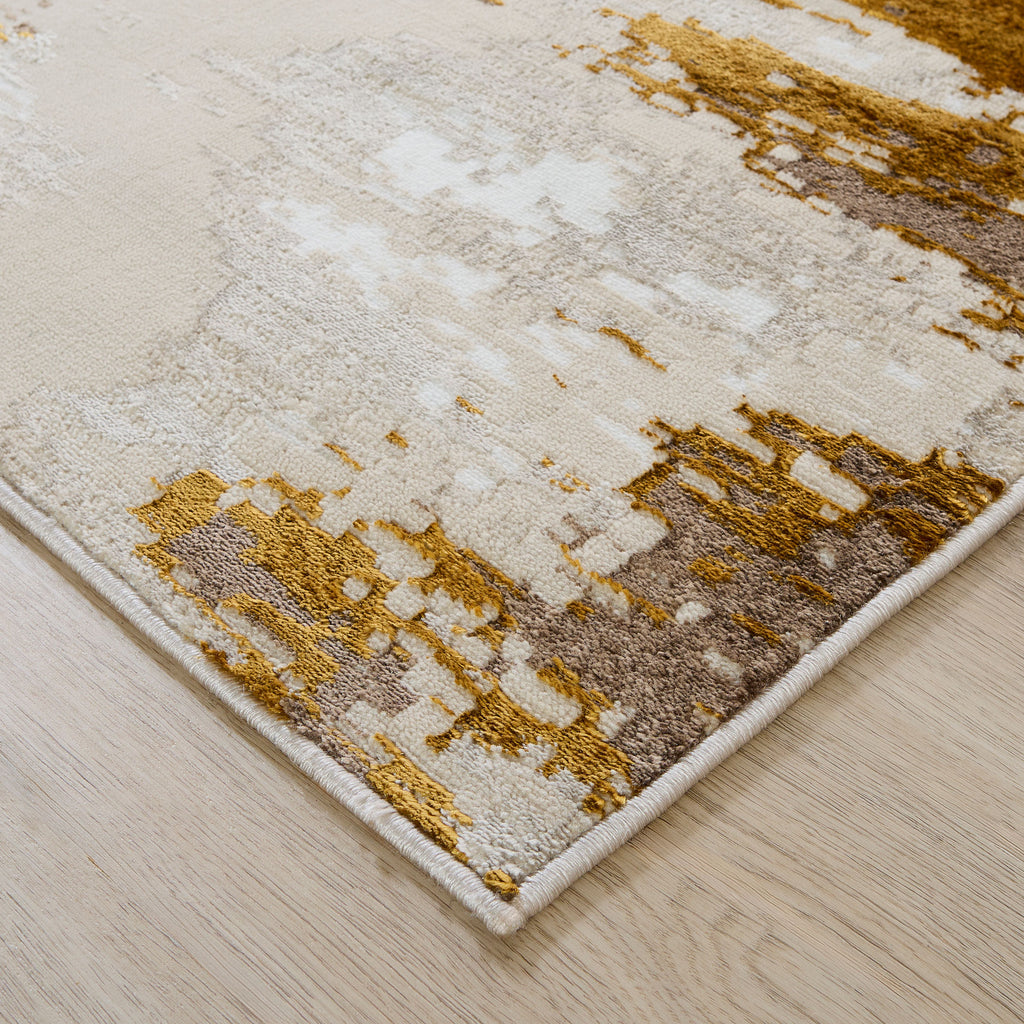 lavin sibel u7003 gold rug