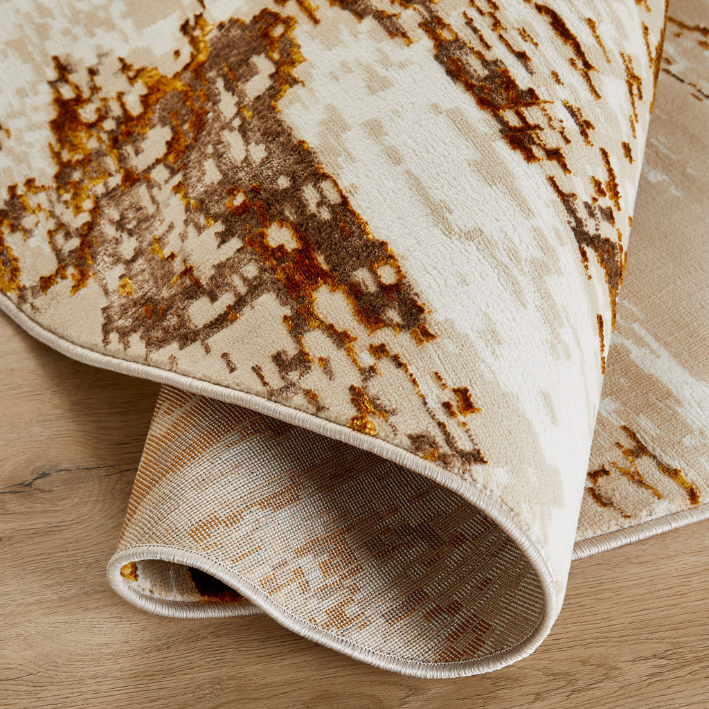 lavin sibel u7003 gold rug