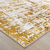 lavin sibel u7004 gold rug