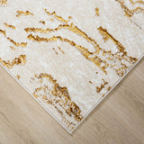 lavin sibel u7005 gold rug