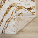 lavin sibel u7005 gold rug