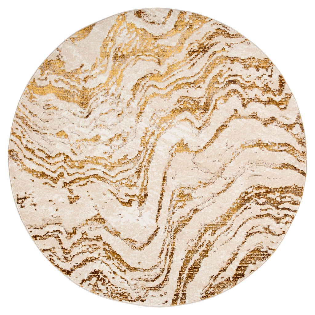 lavin sibel u7005 gold rug