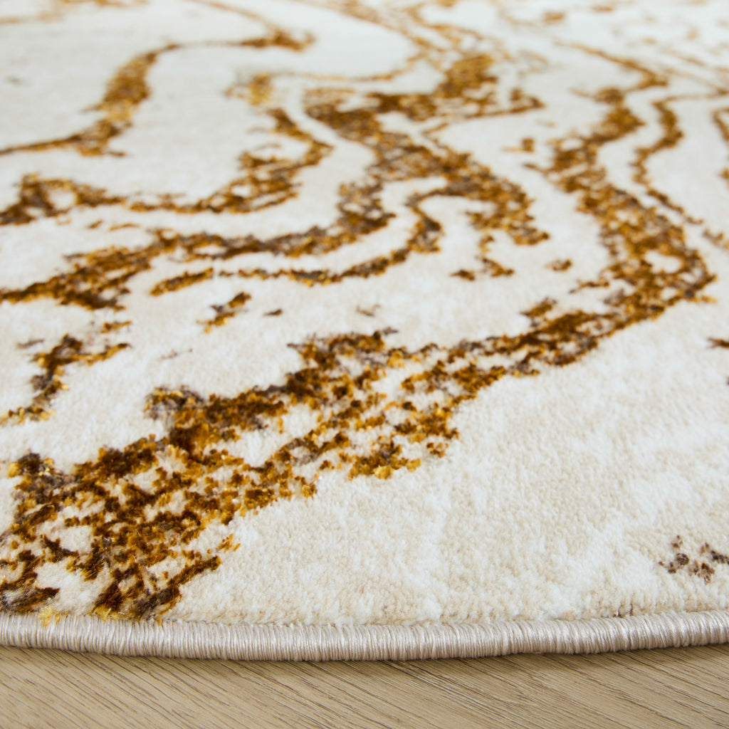 lavin sibel u7005 gold rug