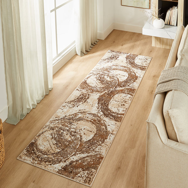 lavin piave u8001 brown rug