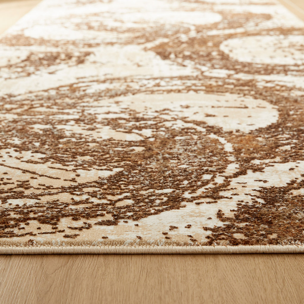 lavin piave u8001 brown rug