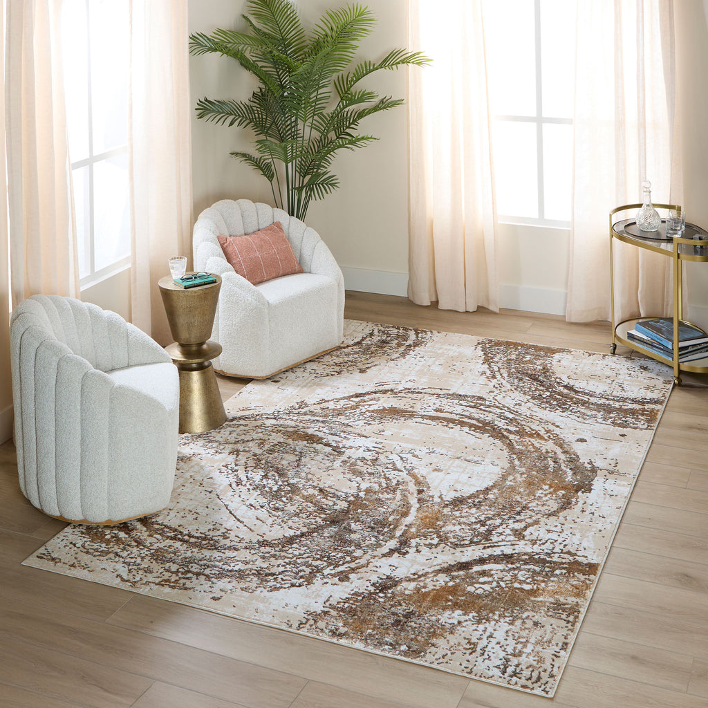 lavin piave u8001 brown rug