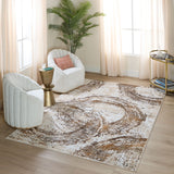 lavin piave u8001 brown rug