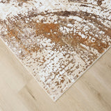 lavin piave u8001 brown rug